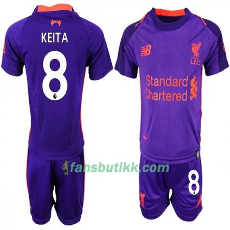 Fotballdrakt Liverpool KEITA 8 Barn Bortetrøye 2018-2019 Kortermet